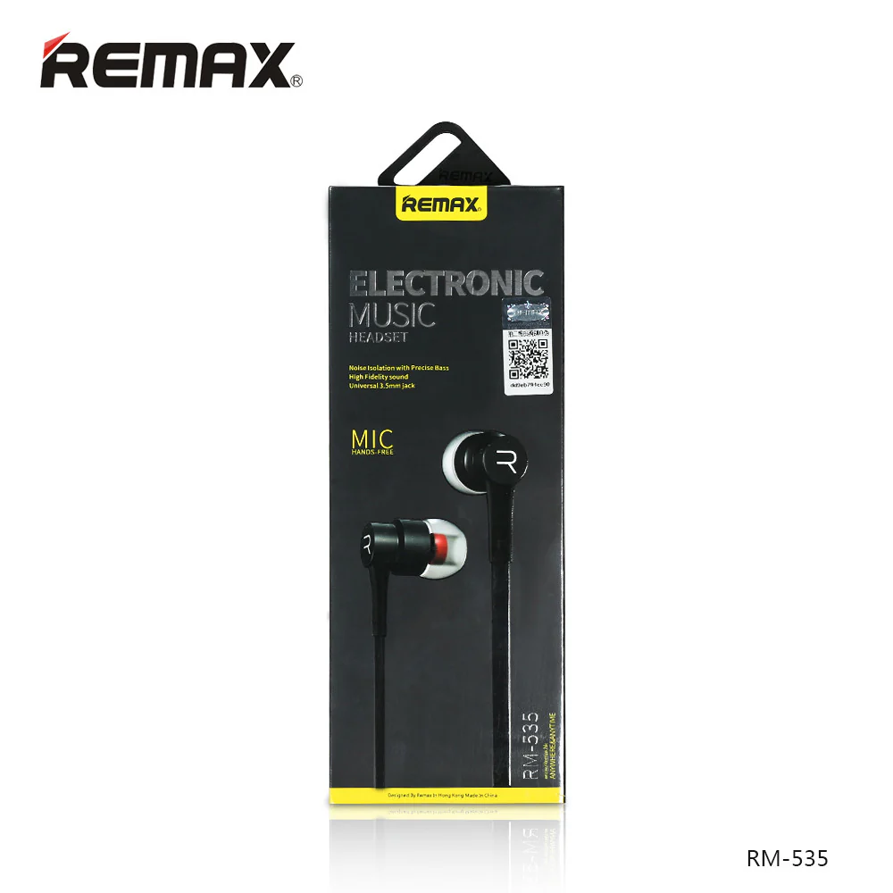 Remax RM-535i 3.5mm earphone